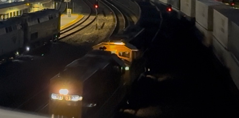 Night time KCT train