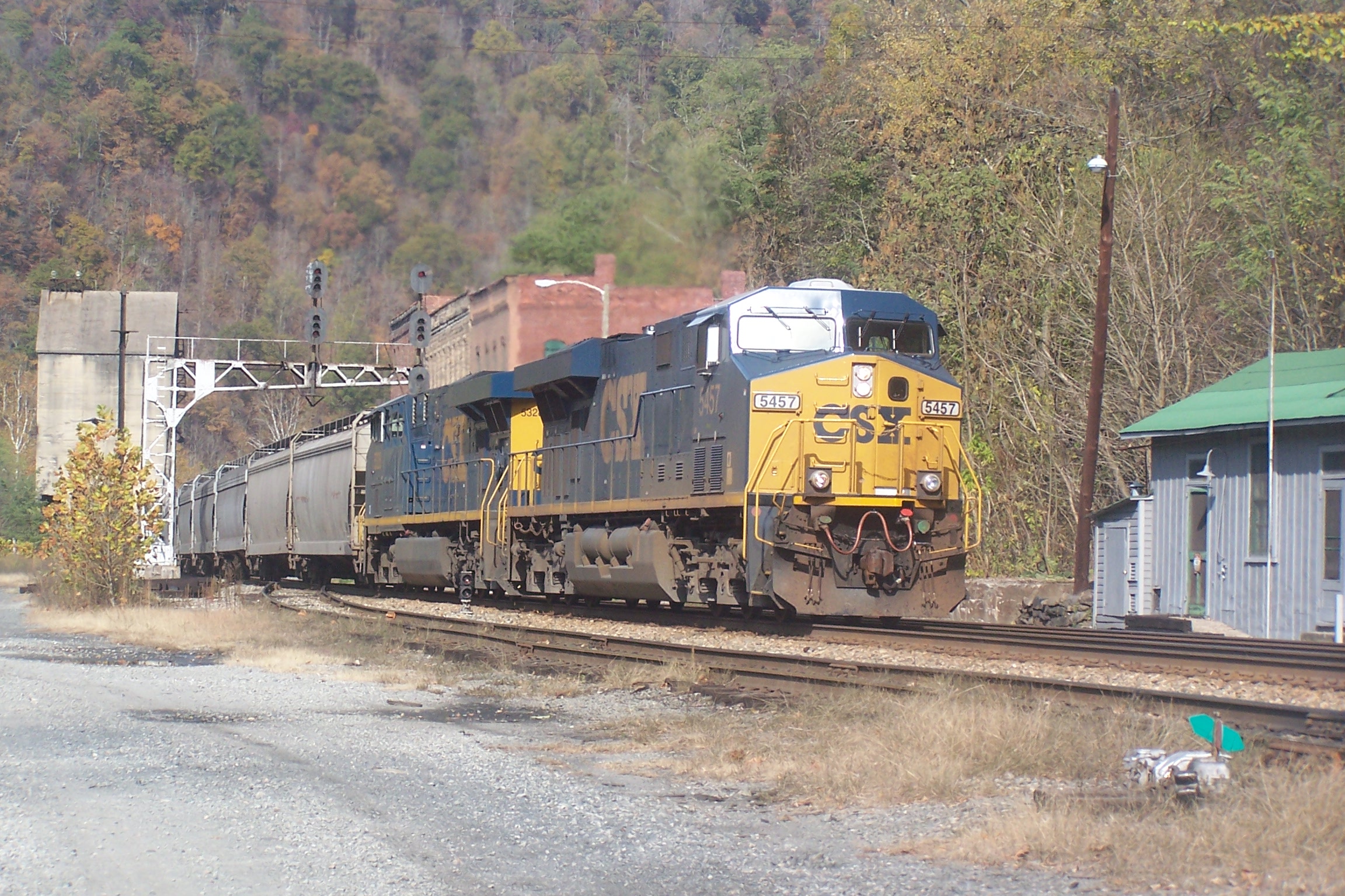 CSX Through Thurmond WV