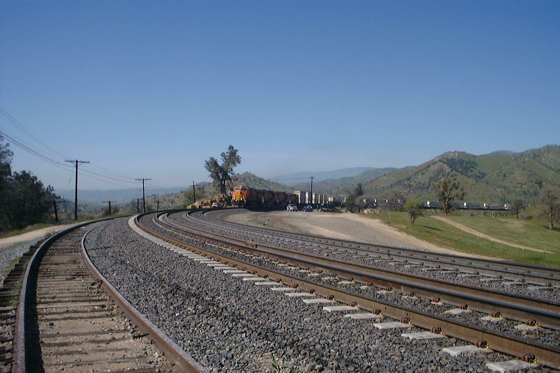 Tehachapi loop rails