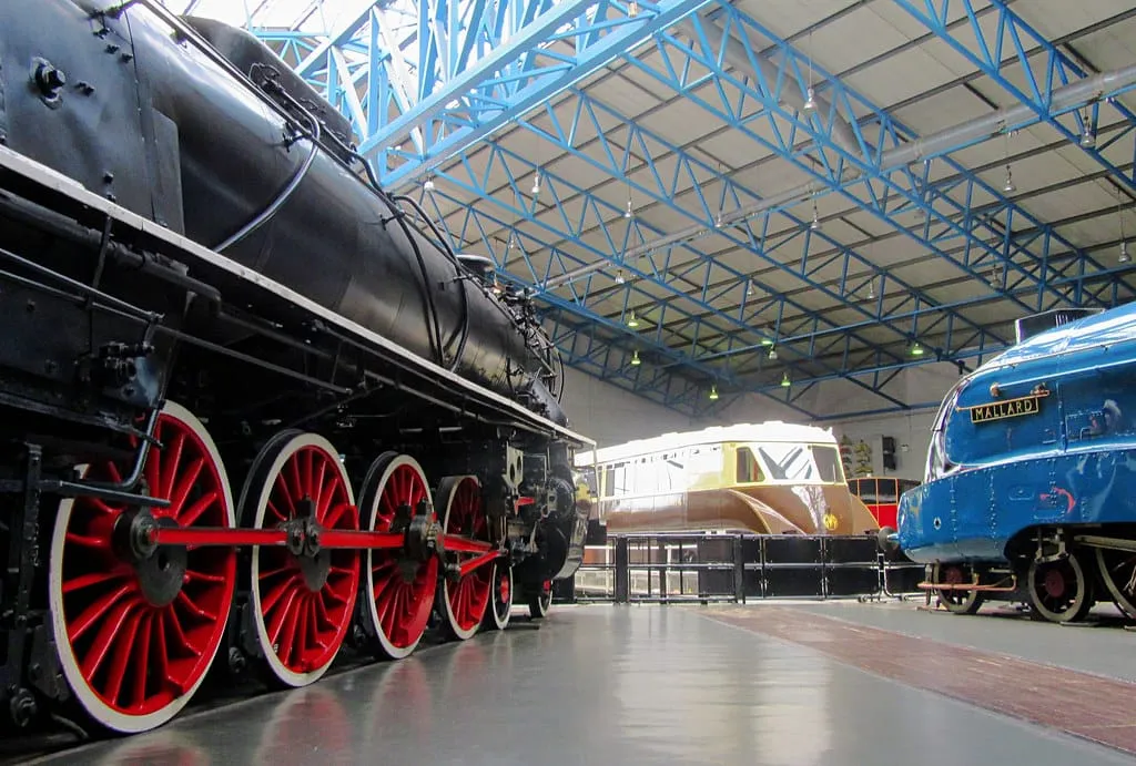 Three railway engines