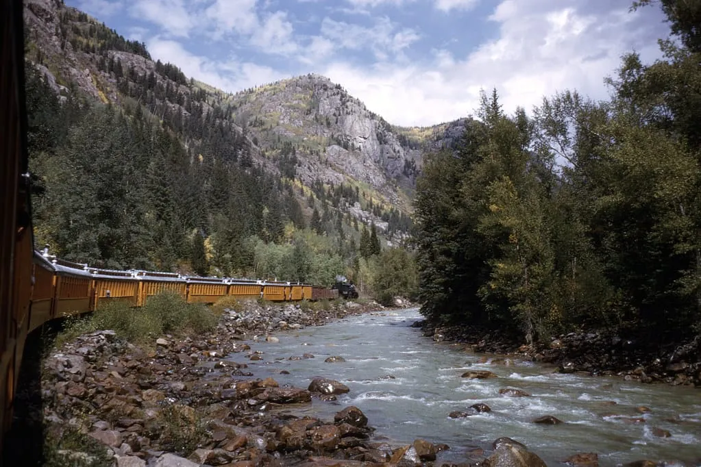 US CO Durango and Silverton narrow gauge railway - 1962 (NA62-K13-09)