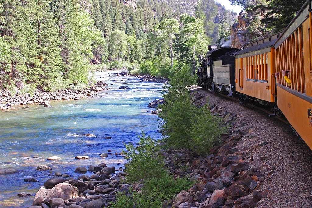 durango & silverton narrow guage rail