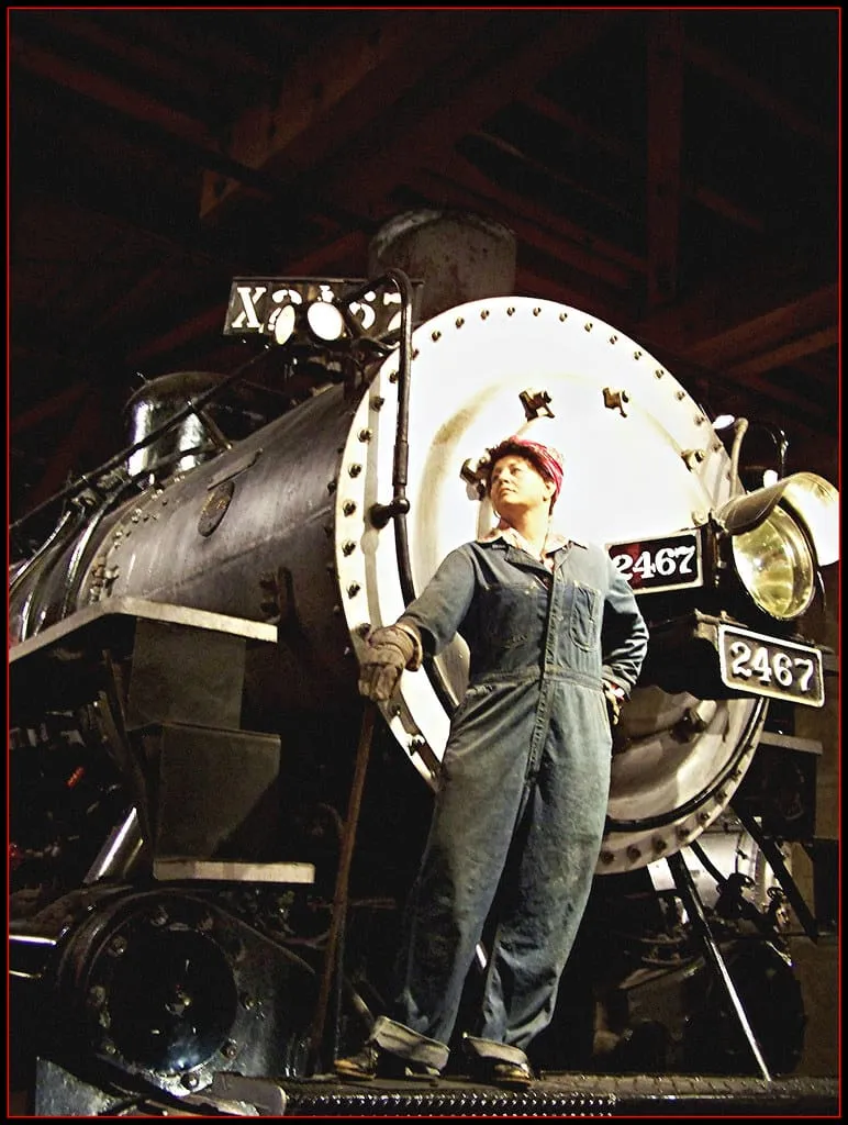 "Rosie The Riveter" @ California State Railroad Museum