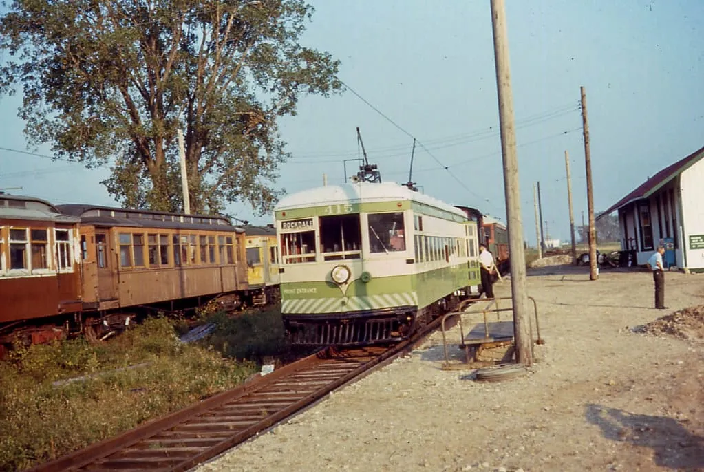 19680922 36 Illinois Terminal RR  415 @ Illinois Railway Museum
