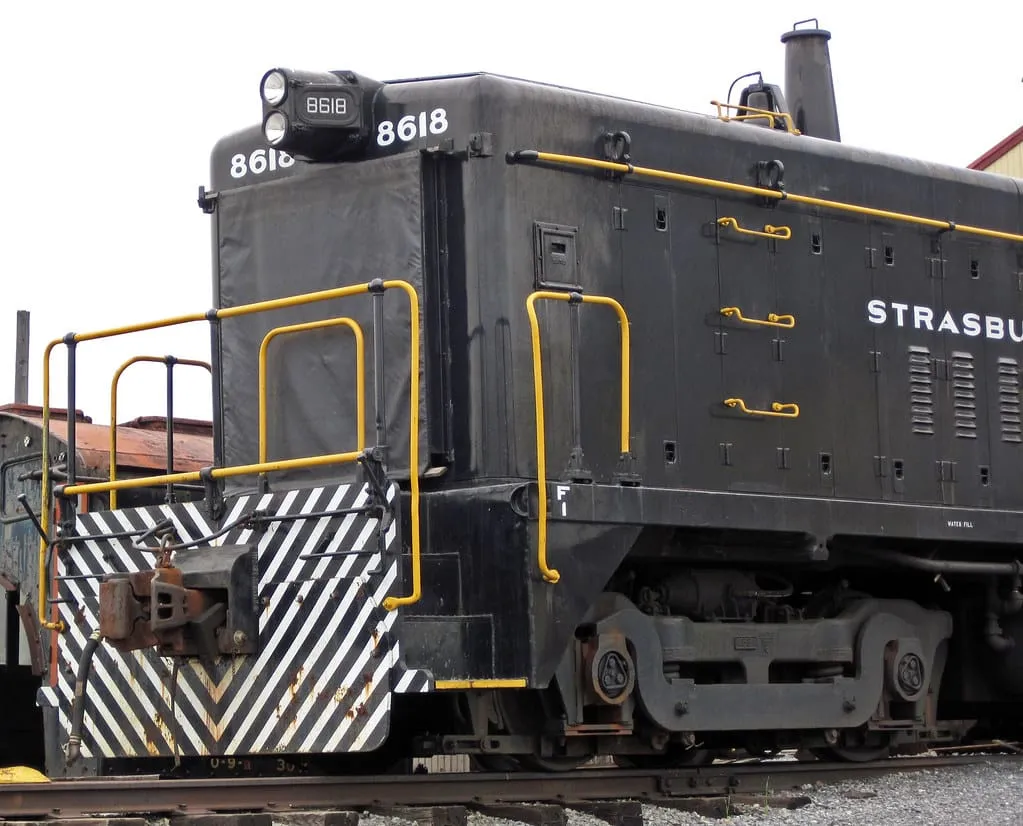 Strasburg Rail Road # 8618 diesel locomotive (SW8) 5
