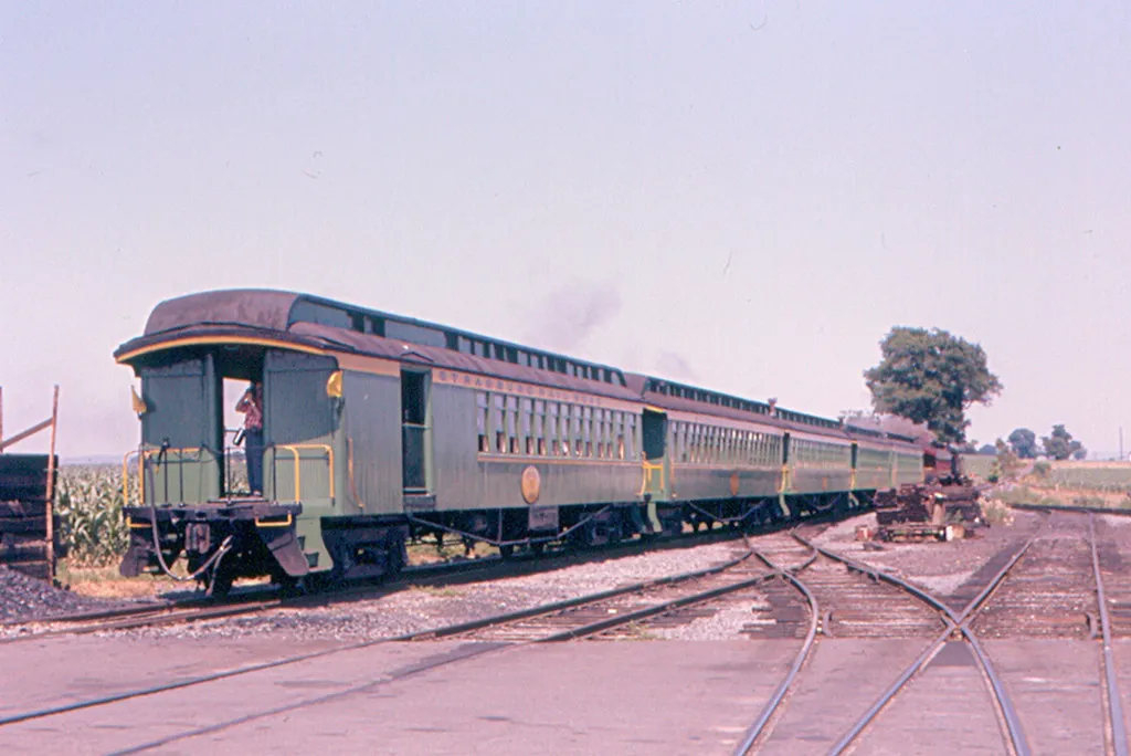 Strasburg Rail Road - Train Leaving Station