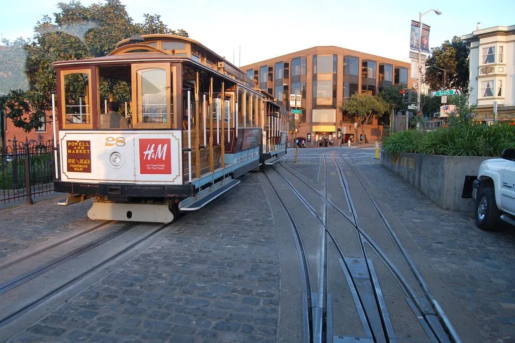California 2006 -- Start of cable car trip