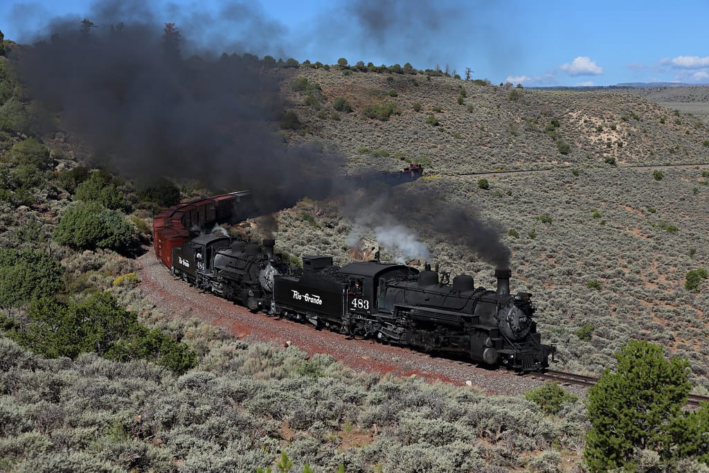 Cumbres & Toltec Scenic, Gravity Hill, N.M.