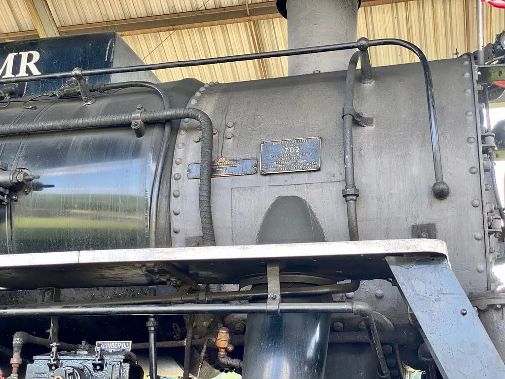 Steam Engine, Great Smoky Mountains Railroad, Mitchell Street, Bryson City, NC