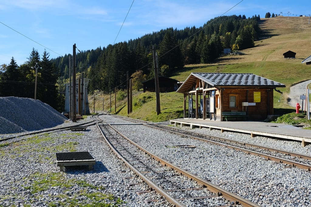 Station du Tramway du Mont Blanc @ Col de Voza @ Saint-Gervais-les-Bains