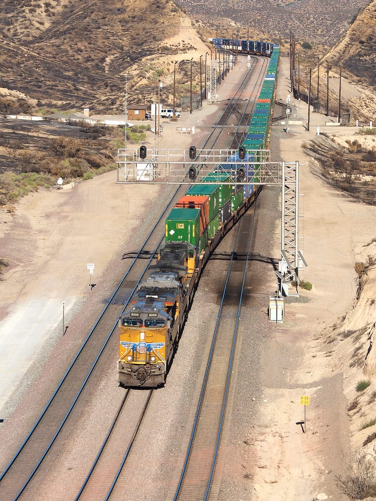 Crossovers at Summit Cajon Pass