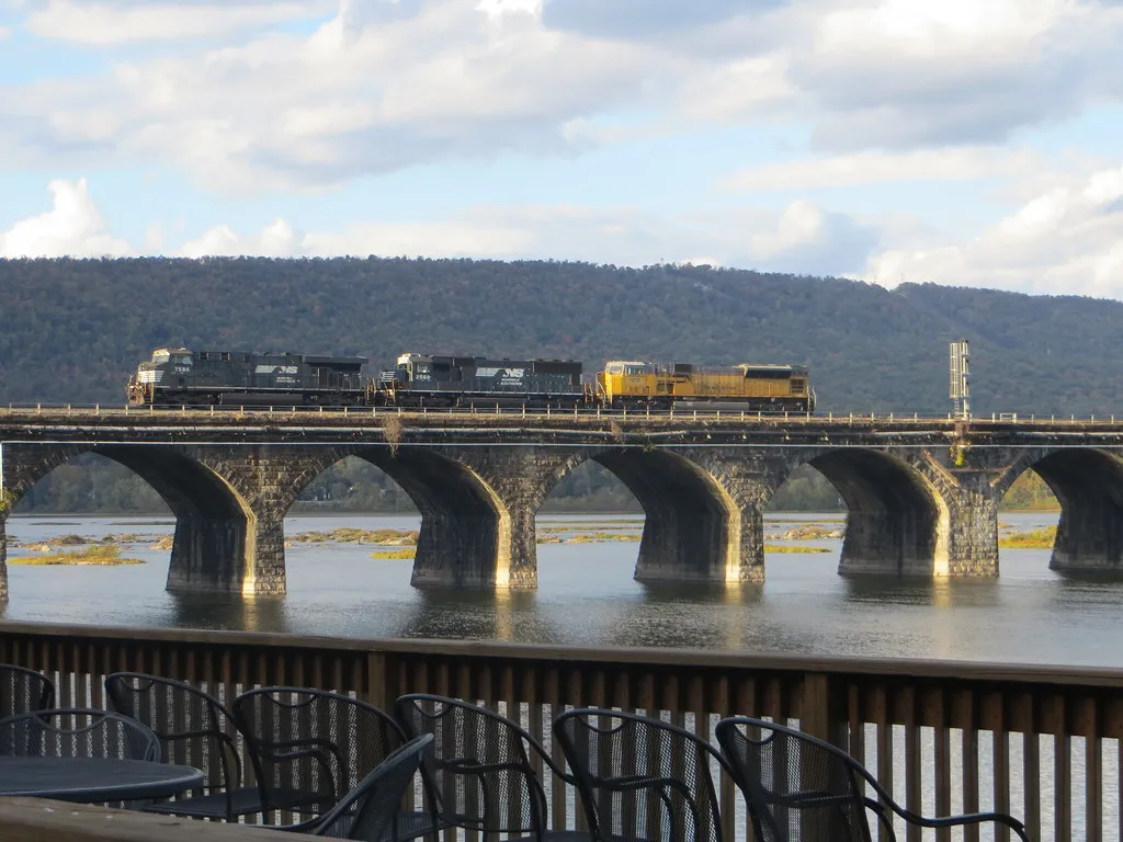 20151016 07 Norfolk Southern RR, Rockville Bridge, Pennsylvania
