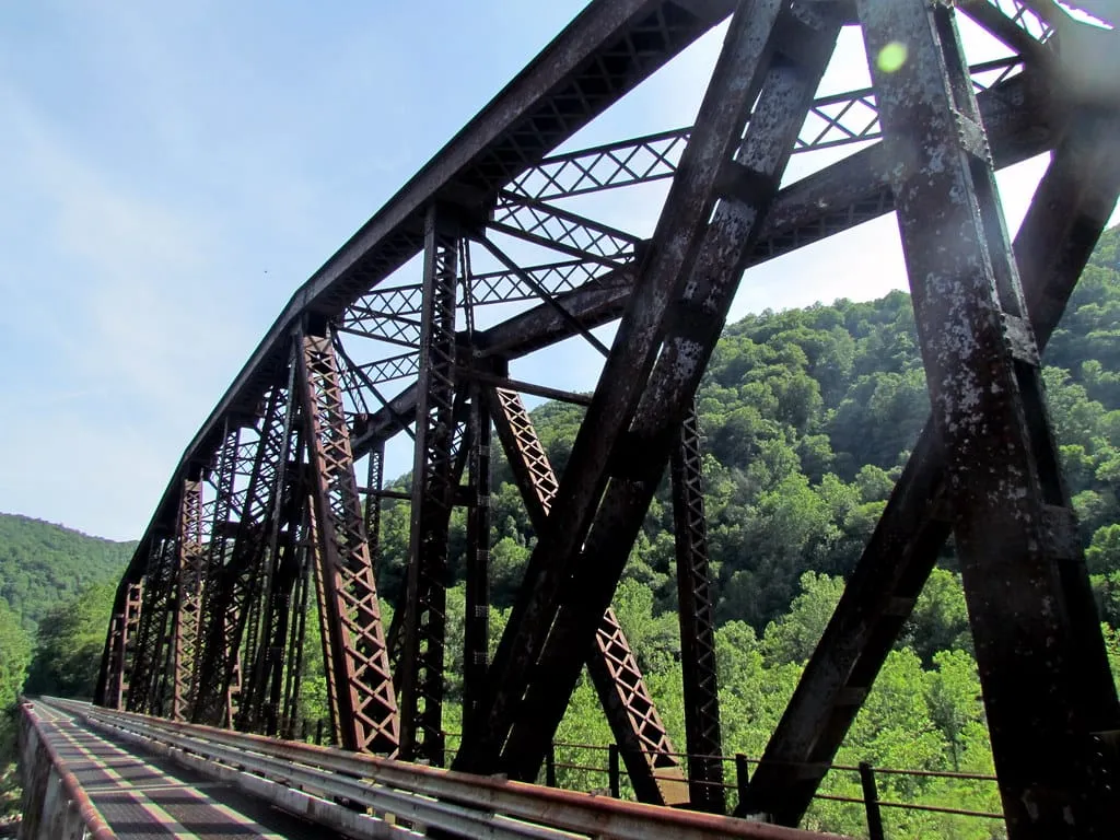 Coal town New River Gorge Thurmond WV 8529